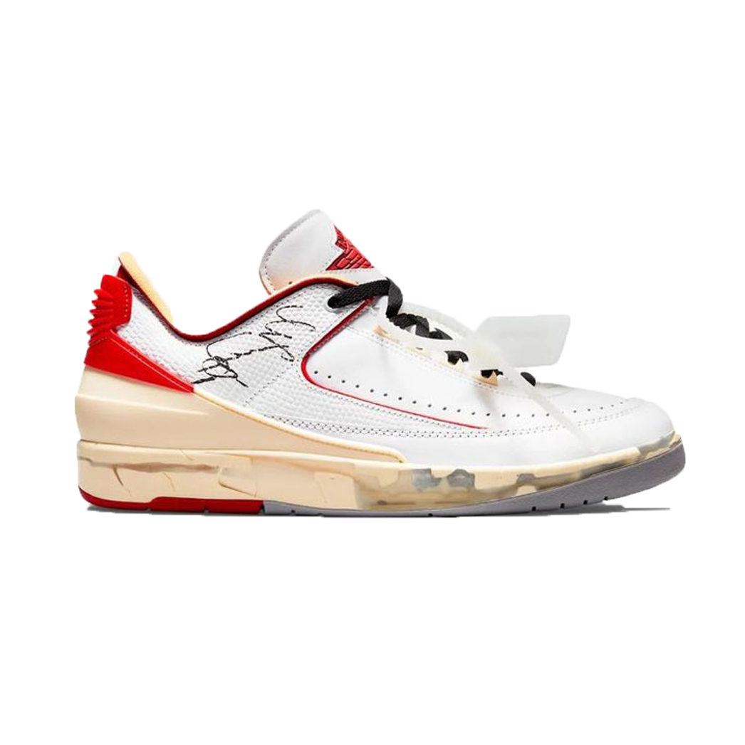 Jordan 2 Retro Low SP Off-White White Red